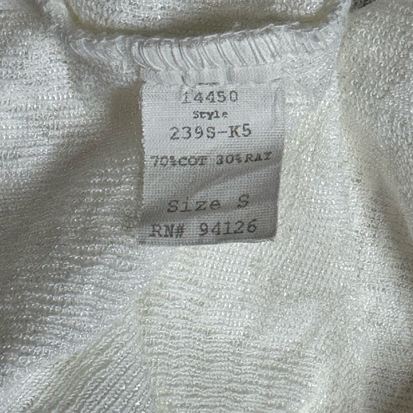 CP Shades Scoop Neck Floral 3/4 Sleeve Top size S - Picture 7 of 10